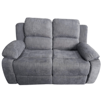 Outlet Valencia Roxy Charcoal 2 Seater Recliner Sofa - Furniture Instore
