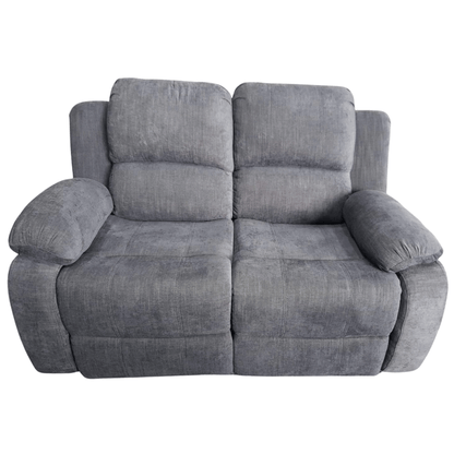 Outlet Valencia Roxy Charcoal 2 Seater Recliner Sofa - Furniture Instore