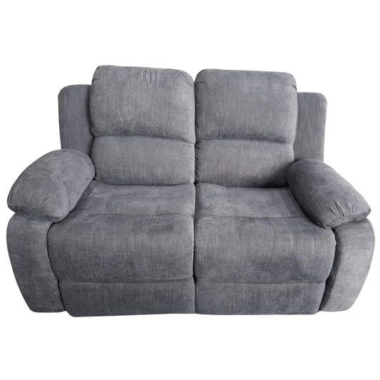 Outlet Valencia Roxy Charcoal 2 Seater Recliner Sofa - Furniture Instore