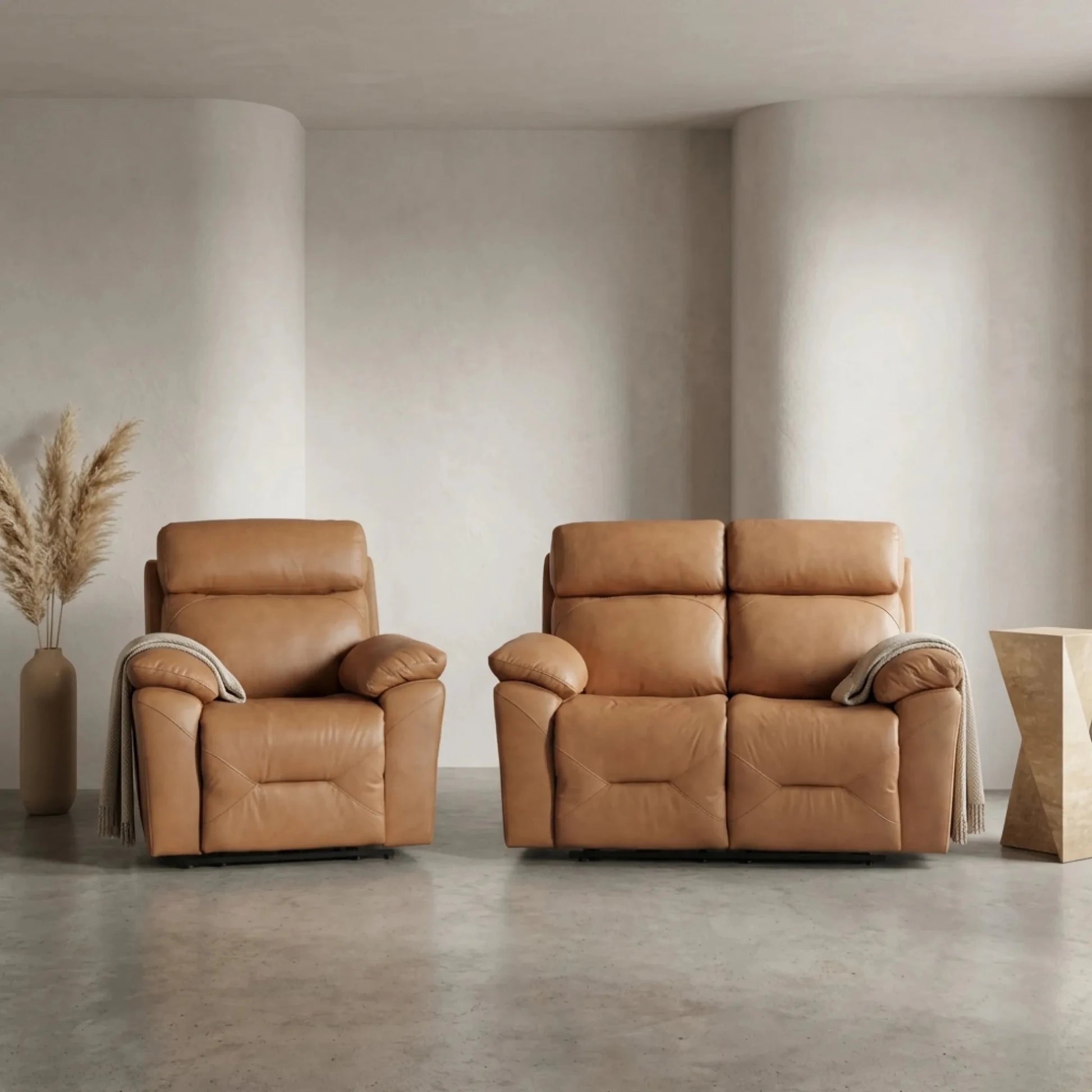 Modern reclining lounge furniture