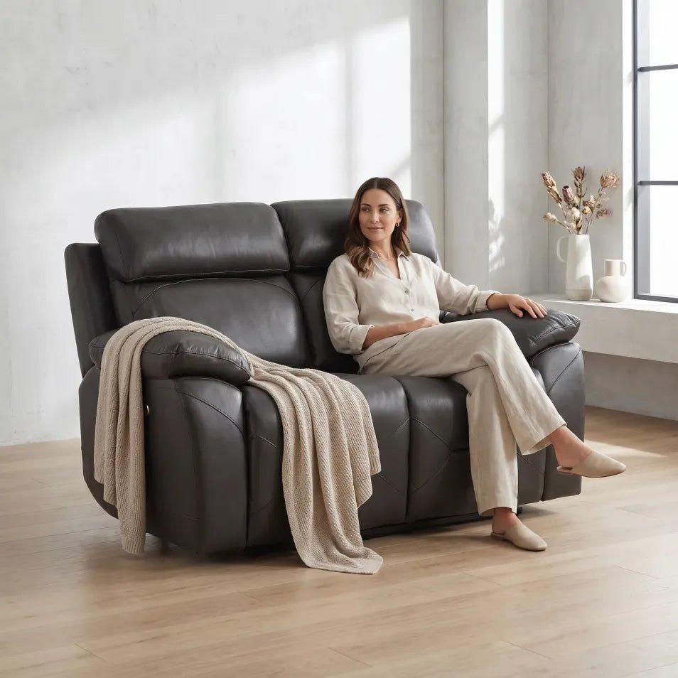 grey-leather-power-recliner-sofa