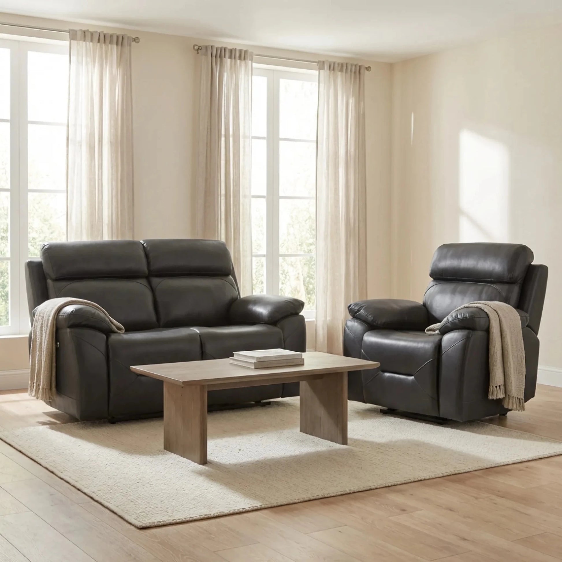 Modern reclining lounge furniture