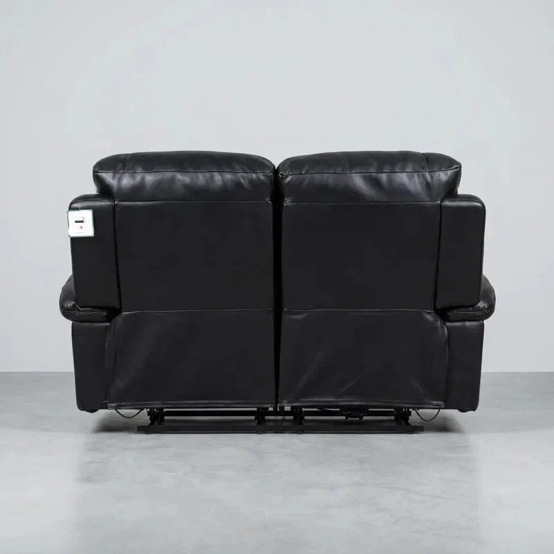 Roma Black Recliner 2+2