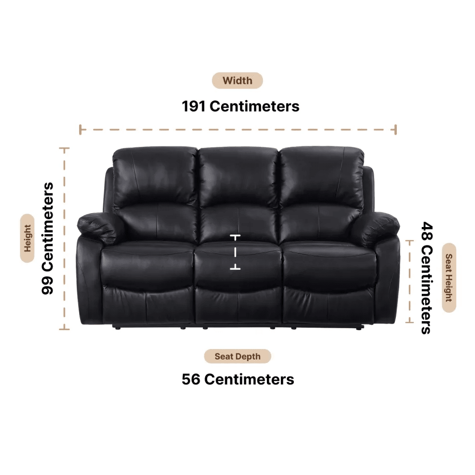roma-black-manual-reclining-3-seater-sofa