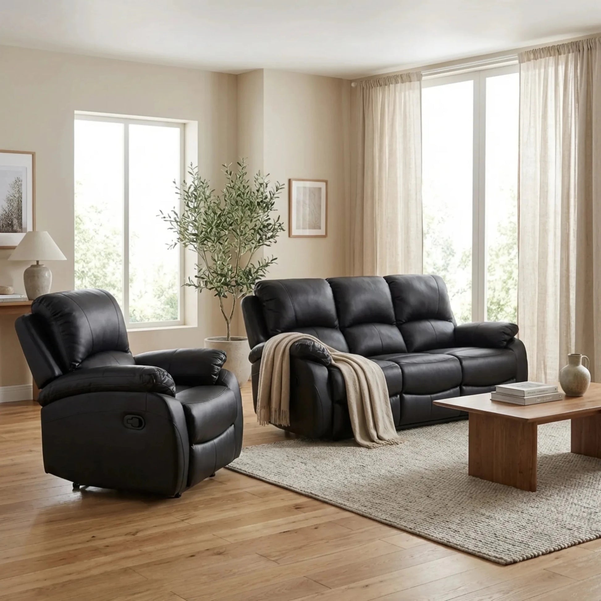 roma-black-3-1-manual-recliner-sofa-set