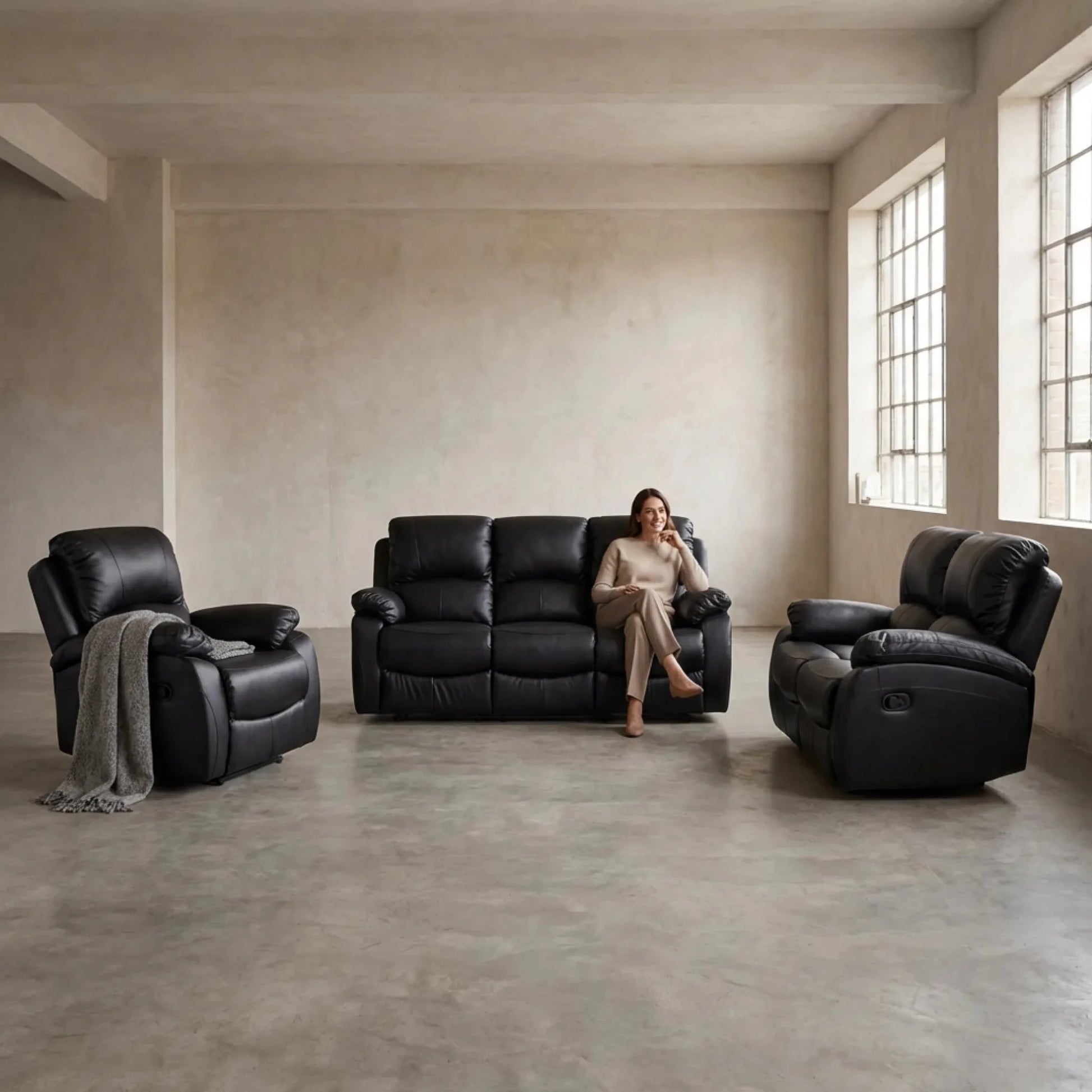 roma-black-3-2-1-manual-recliner-sofa-set