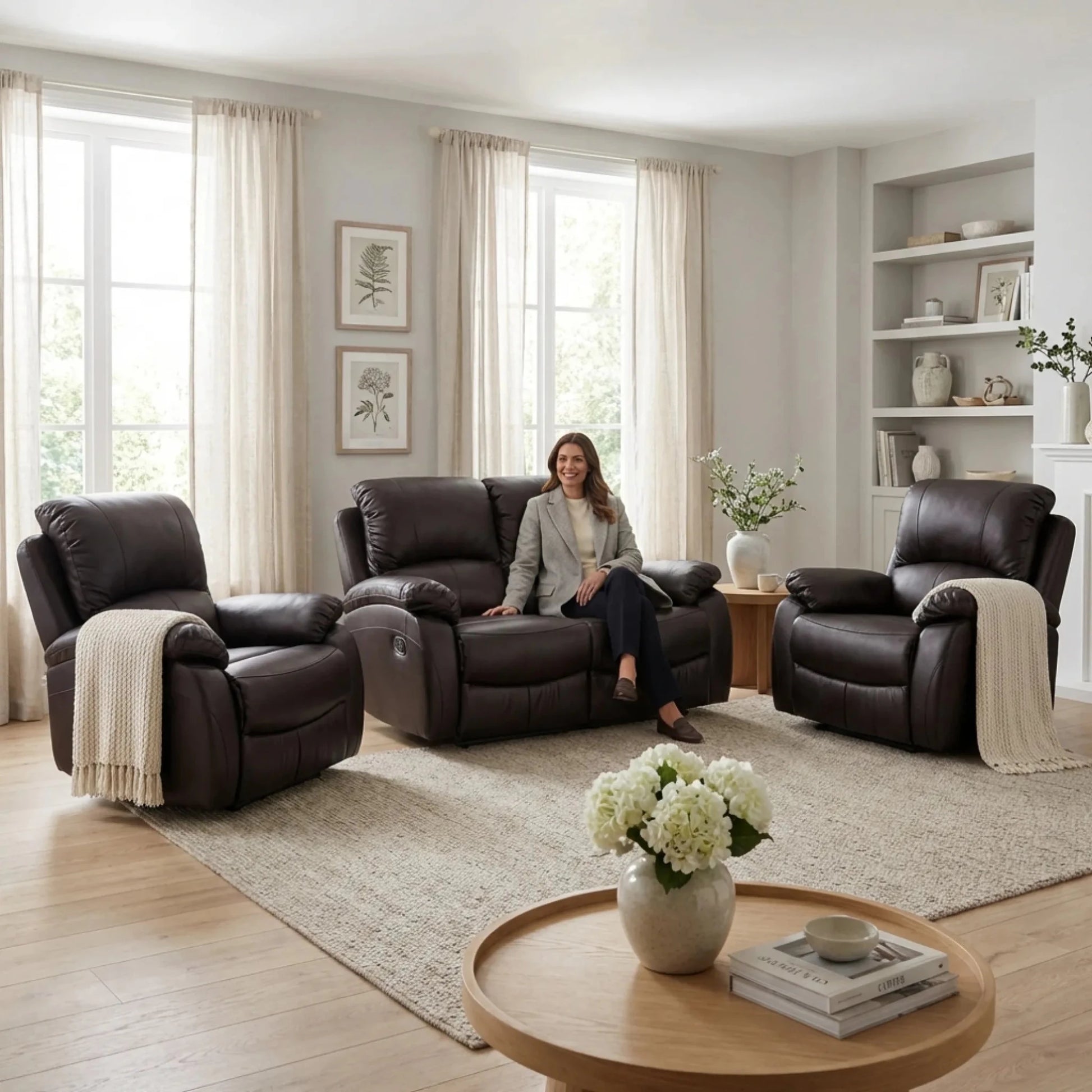 roma-brown-manual-leather-2-1-1-seater-set