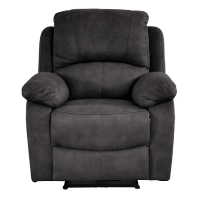 Roma Grey Fabric Electric Armchair