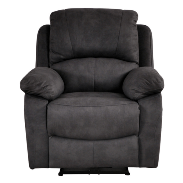 Roma Grey Fabric Electric Armchair