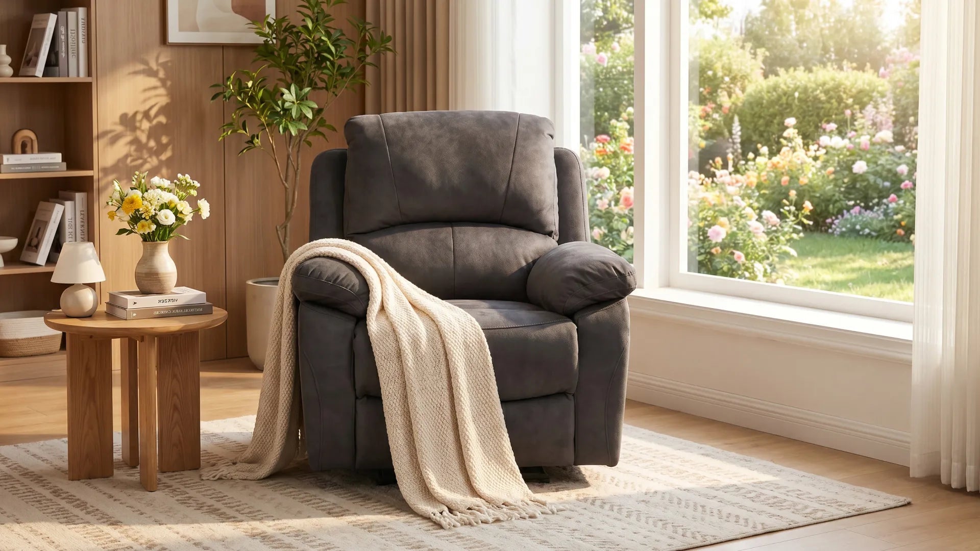 roma-grey-fabric-electric-armchair