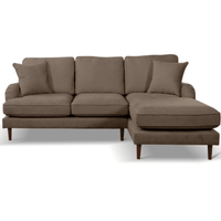 Rupert Nutmeg Fabric Right Hand Corner Sofa