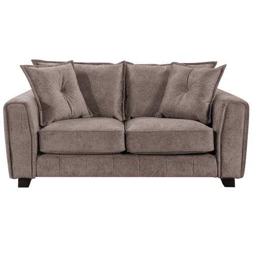 Somerford 2  Seater Chocolate Fabric Sofa