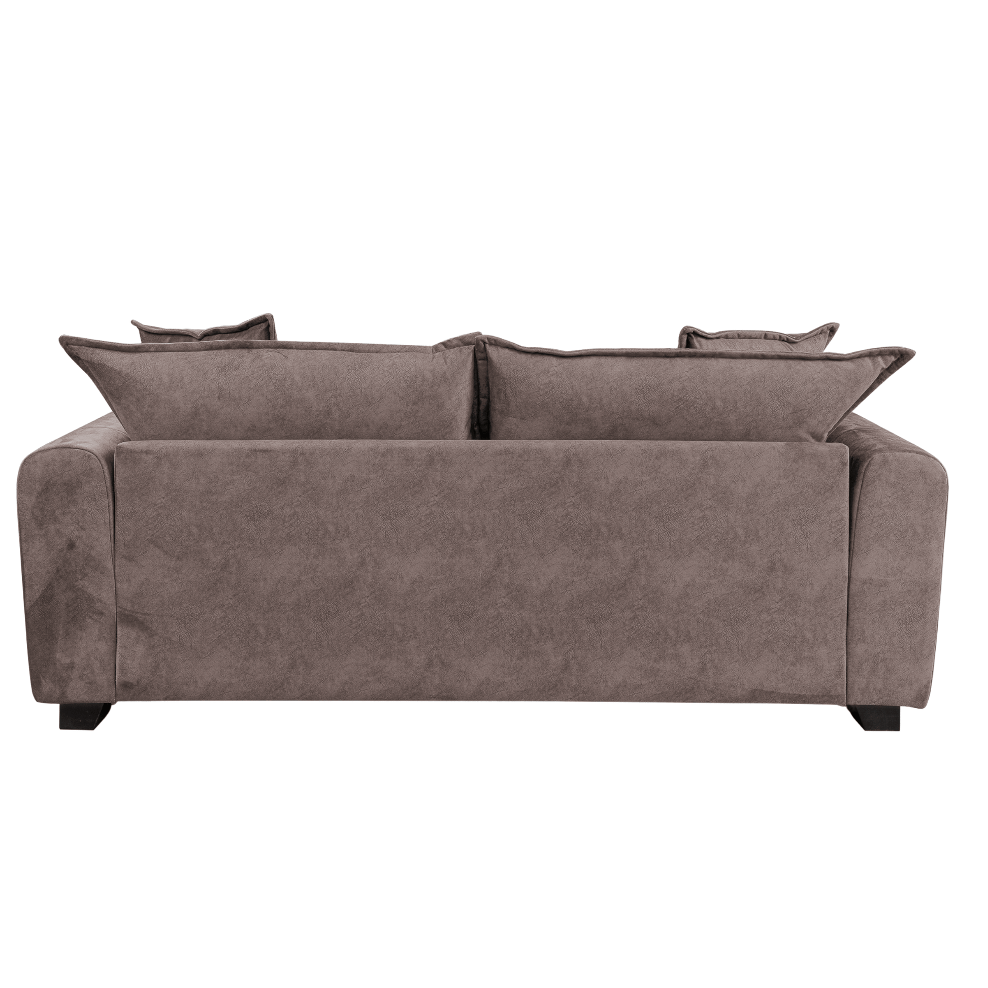 Somerford 3-seater sofa, back view on a clean white background