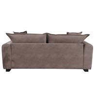Somerford 3-seater sofa, back view on a clean white background