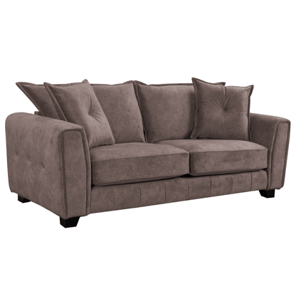 Somerford 3-seater sofa with plush cushions and modern design, angled view on a clean white background