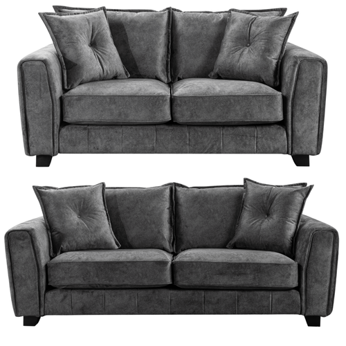 Somerford Grey Fabric 3+2 seater Sofa  Set