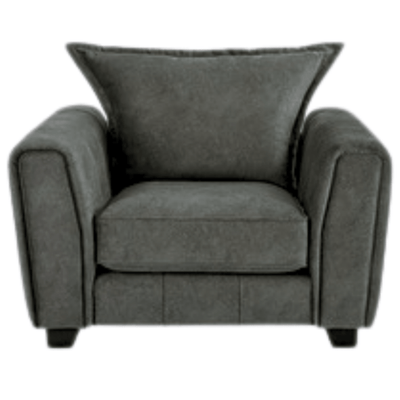 Somerford Grey Fabric Armchair
