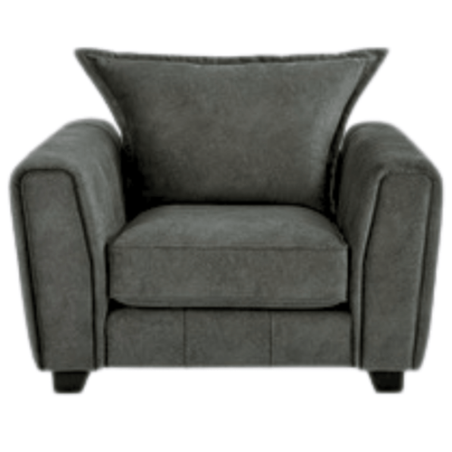 Somerford Grey Fabric Armchair