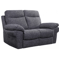 Tanya Grey Fabric Electric Recliner 2 Seater Sofa