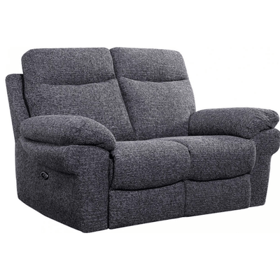Tanya Grey Fabric Electric Recliner 2 Seater Sofa