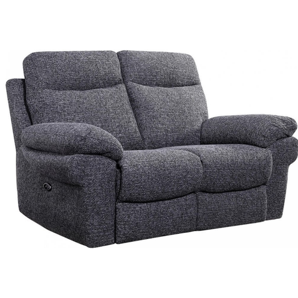 Tanya Grey Fabric Electric Recliner 2 Seater Sofa