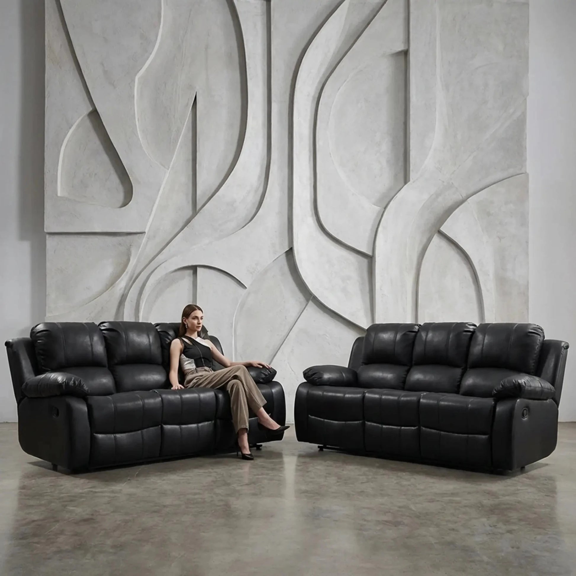 valencia-black-3-3-manual-recliner-sofa-set