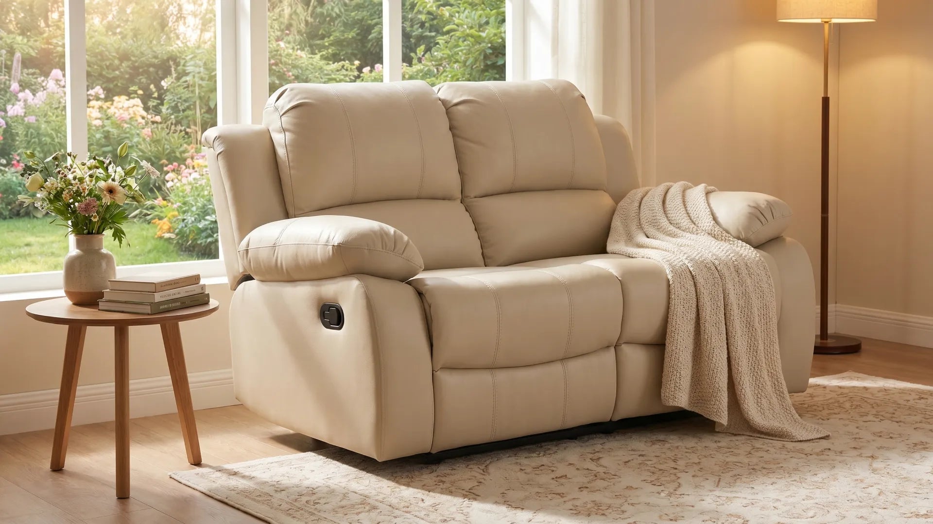 valencia-cream-leather-manual-recliner-2-seater-sofa