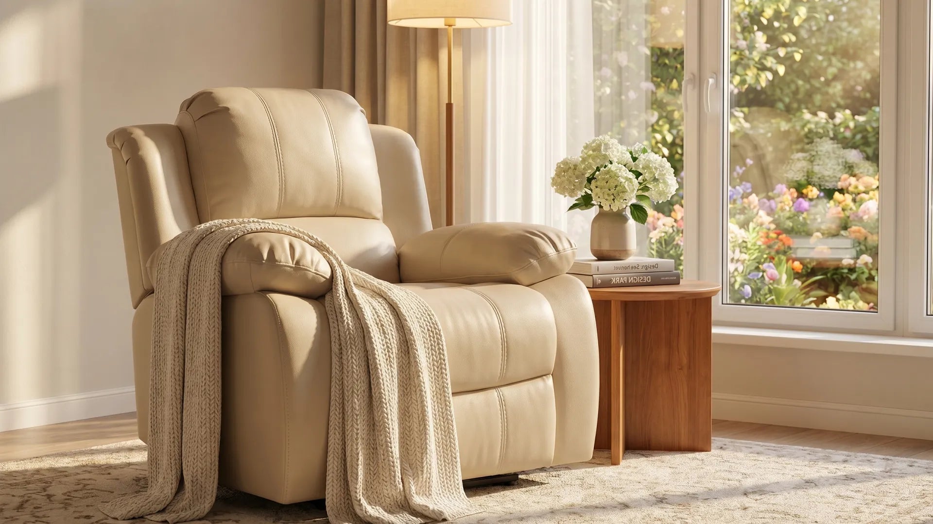 valencia-cream-leather-electric-recliner-chair
