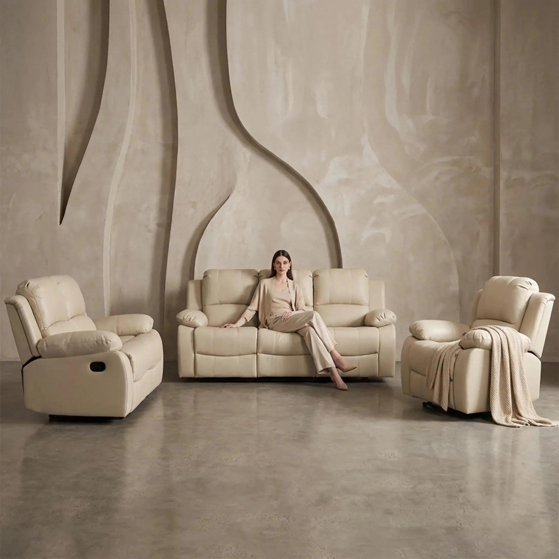 Valencia 3+2+1 Seater Sofa Set