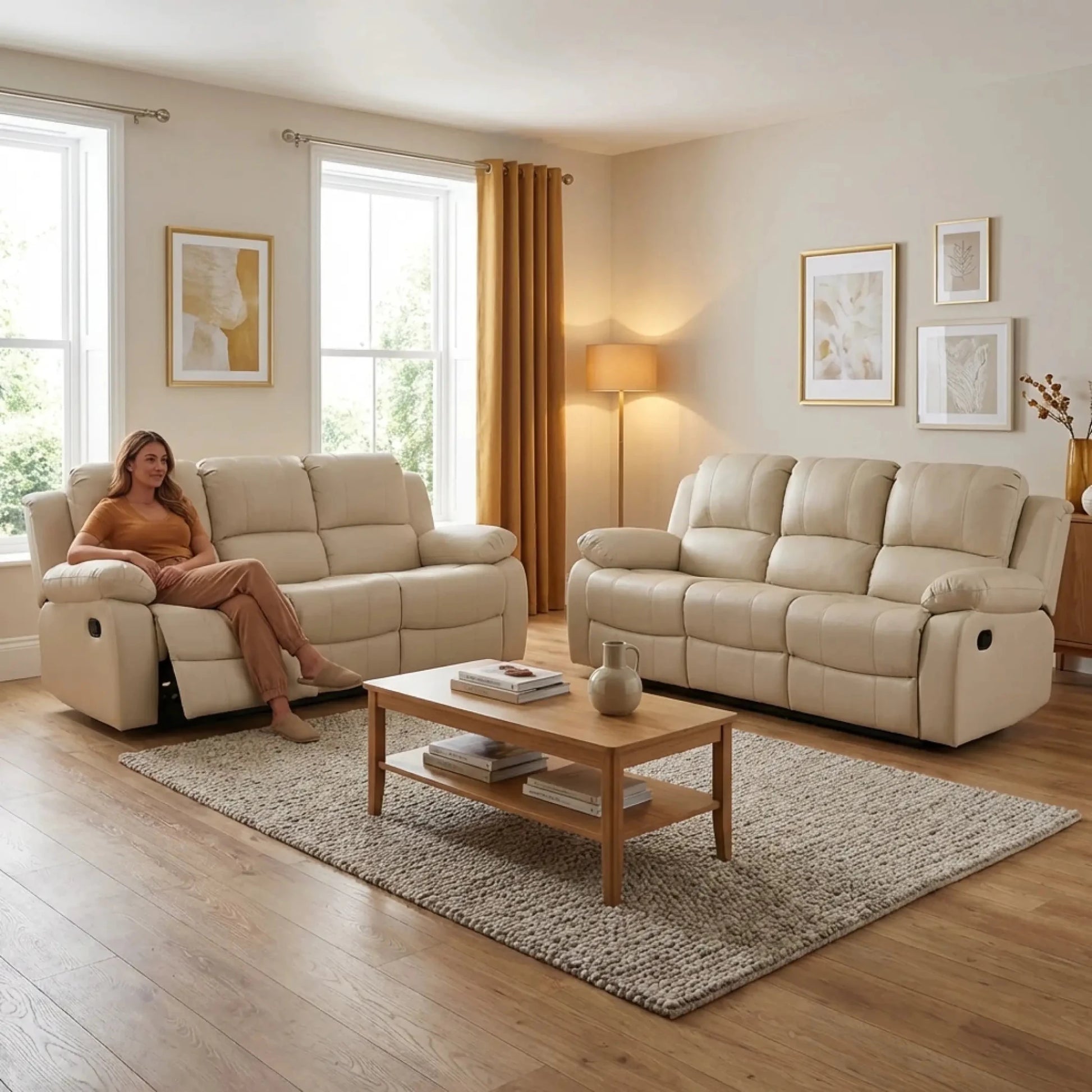 Valencia  3+3 Seater Sofa Set