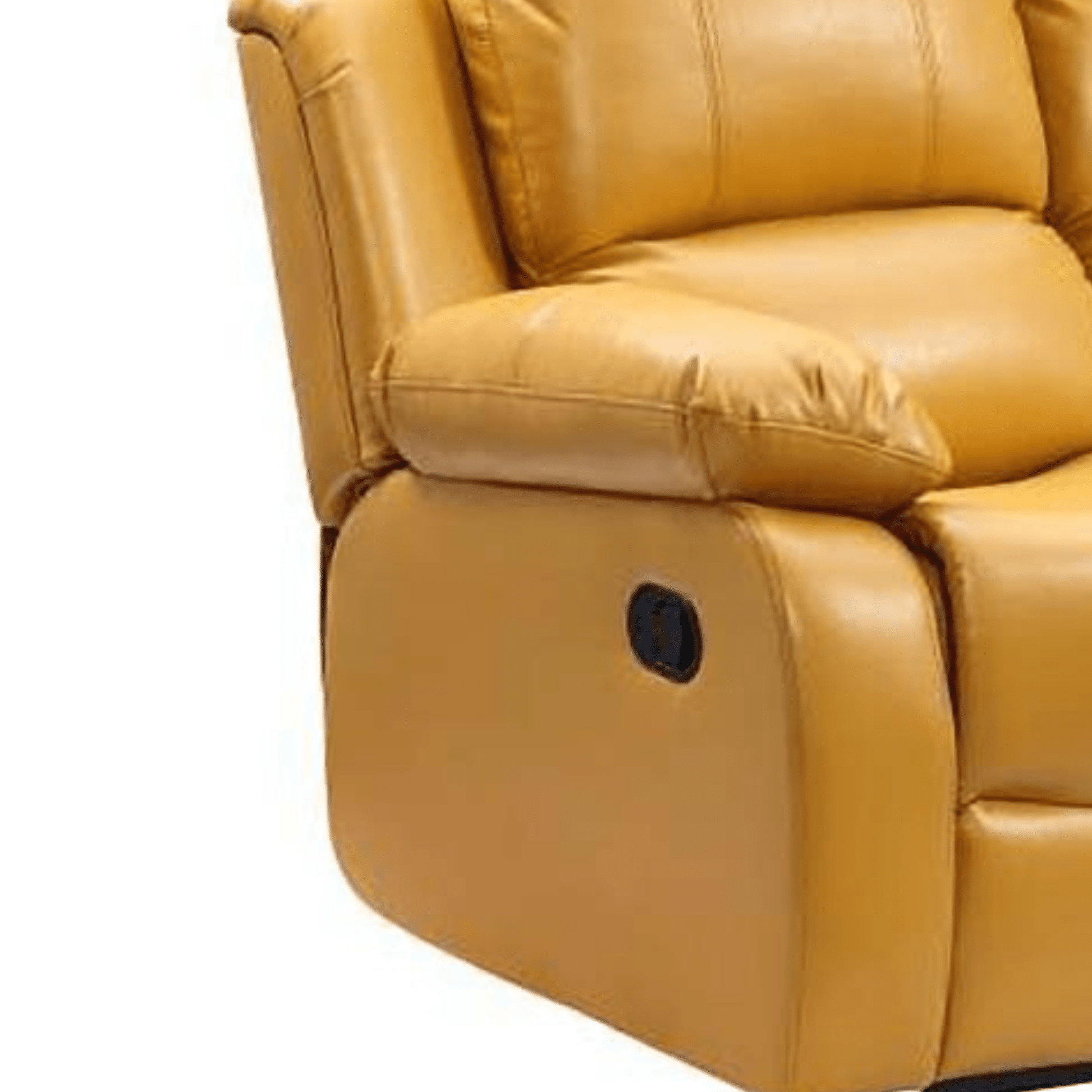 Valencia Mustard Leather Manual Recliner 3+2+1 Seater Sofa Set - Furniture Instore