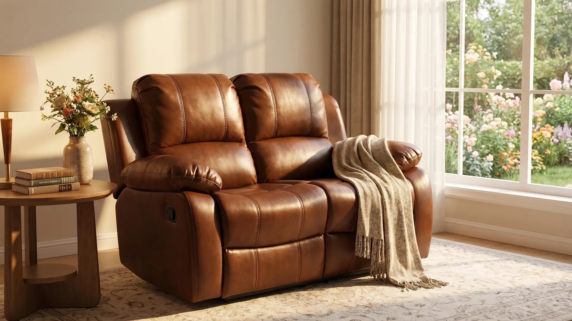 valencia-tan-leather-manual-recliner-2-seater-sofa