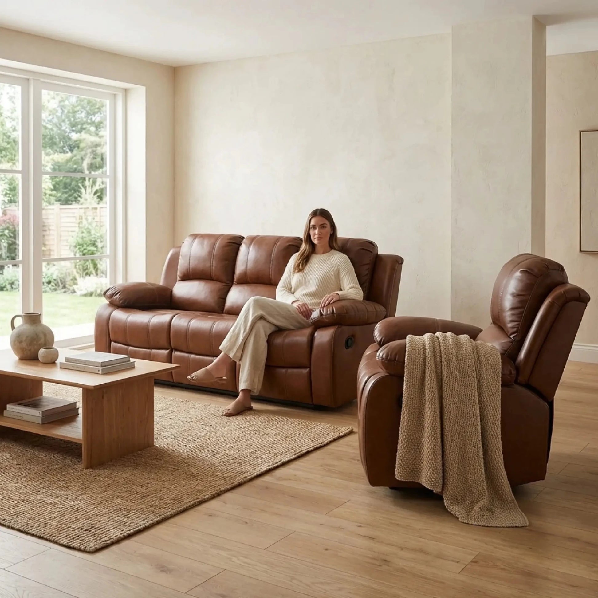 Valencia 3+1 Seater Sofa Set