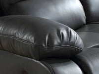 Valencia Grey Leather Manual Recliner 2+1 Seater Sofa Set - Furniture Instore