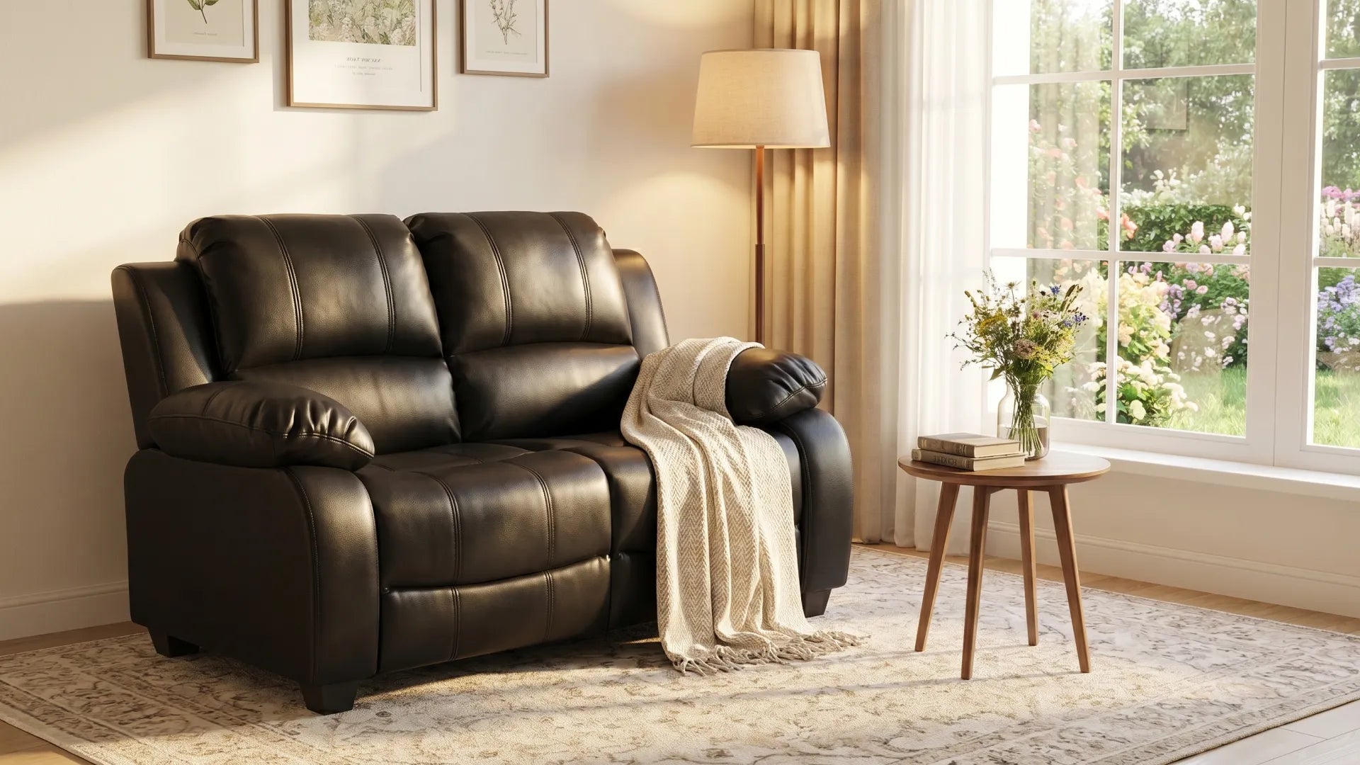 valerie-black-leather-2-seater-sofa