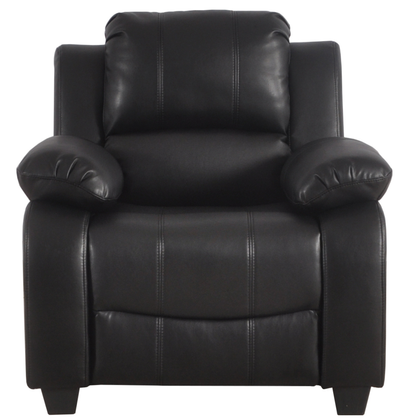 Black Leather Armchair