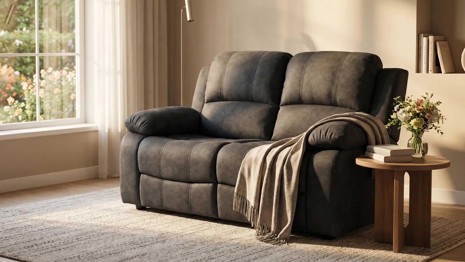valerie-charcoal-fabric-2-seater-sofa