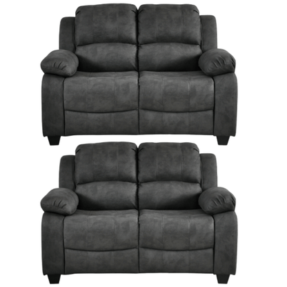 Valerie charcoal 2 2 seater sofa