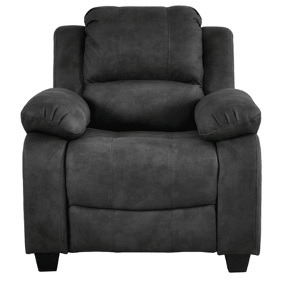 Valerie Charcoal Fabric Armchair
