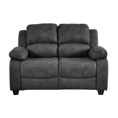 Valerie Charcoal Fabric 2 Seater Sofa