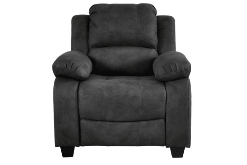 Valerie Charcoal Fabric Armchair