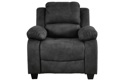 Outlet Valerie Charcoal Fabric Armchair