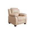 Valerie Cream Leather Armchair
