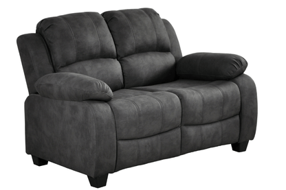 Valerie Charcoal Fabric 2+1+1 Seater Sofa Set - Furniture Instore