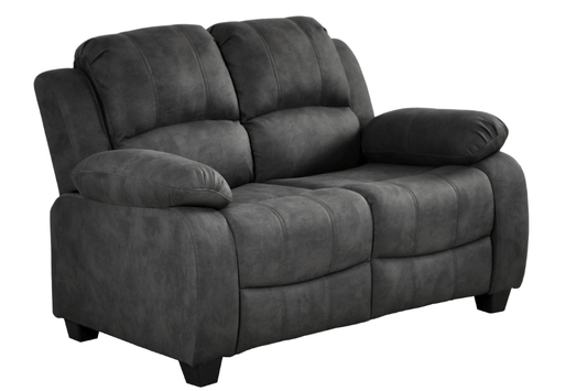 Valerie Charcoal Fabric 3+2+1 Seater Sofa Set - Furniture Instore