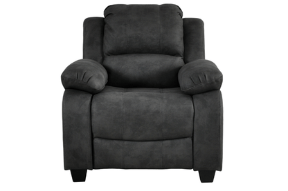 Valerie Charcoal Fabric 2+1+1 Seater Sofa Set - Furniture Instore