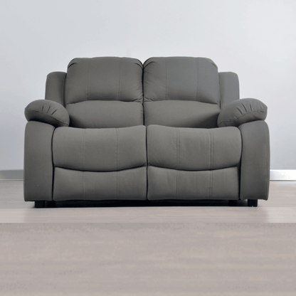 Gray sofa on a plain background