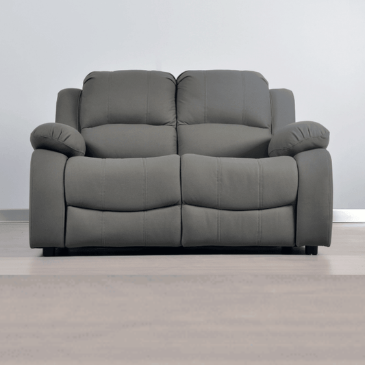 Gray sofa on a plain background