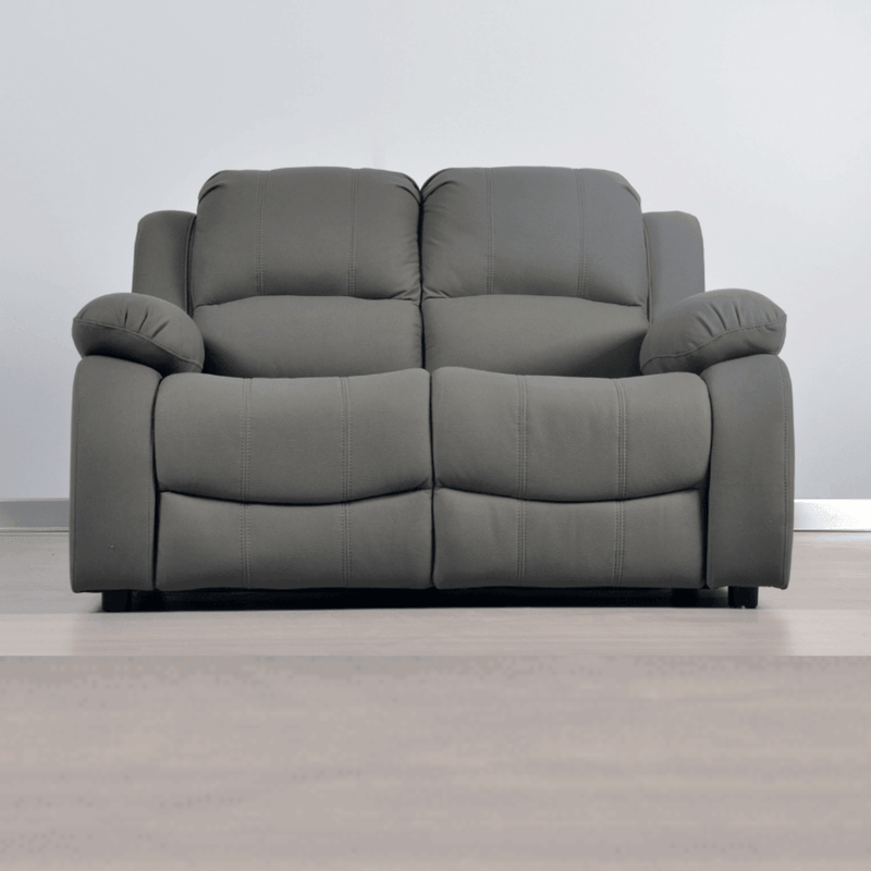Gray sofa on a plain background