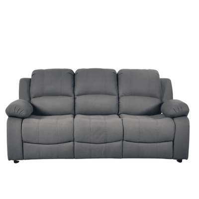 Valerie Grey Fabric 3 Seater Sofa